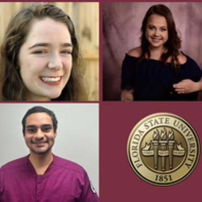 FSU CON Nursing Fellows, McCall, Browing and Marrero. 